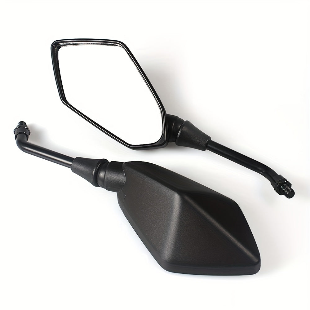 Premium Bike Mirrors Hex Carbon Fiber Style