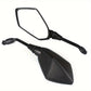 Premium Bike Mirrors Hex Carbon Fiber Style