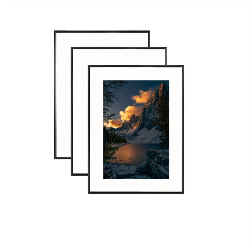 Stylish Picture Frame Set | Black Decorative Wall Collection
