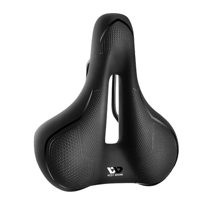 Comfort Bike Seat with LED Lighting and Wide Cushion