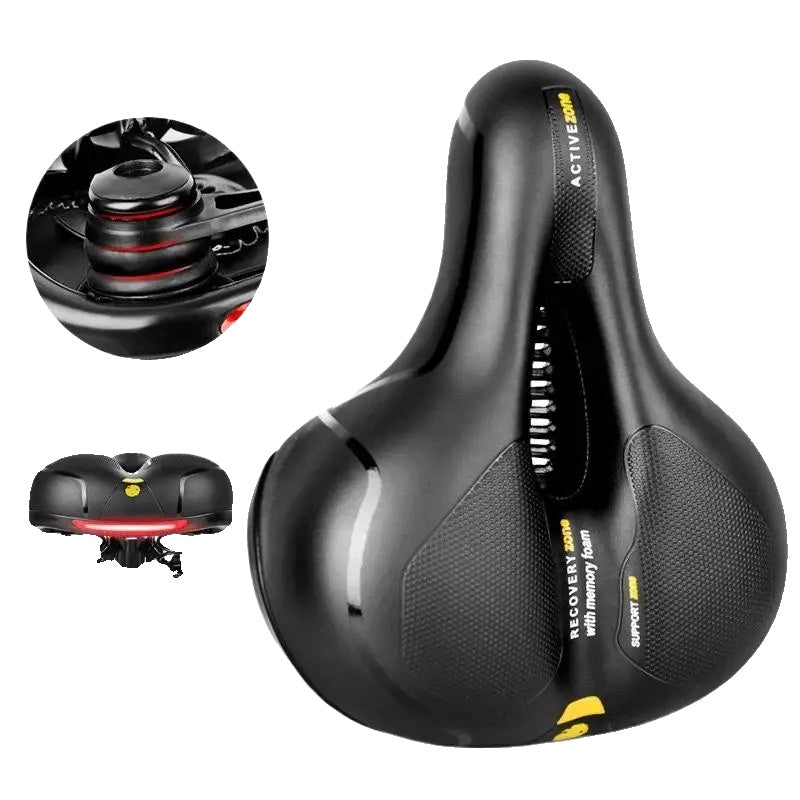 Comfort Bike Seat | Cushioned Gel Cycling Saddle