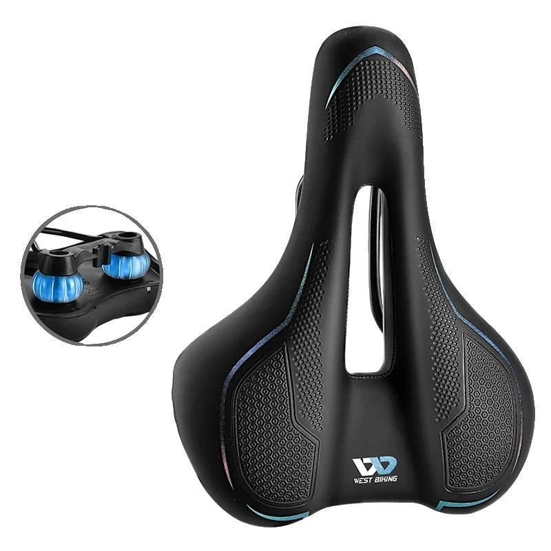 Comfortable Cycling Seat | Soft Padded Shock Absorber - HappyKidMart