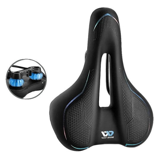 Comfortable Cycling Seat | Soft Padded Shock Absorber - HappyKidMart