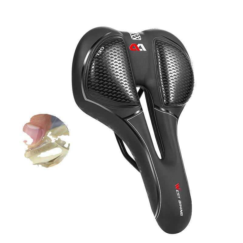 Comfortable Cycling Seat | Soft Padded Shock Absorber