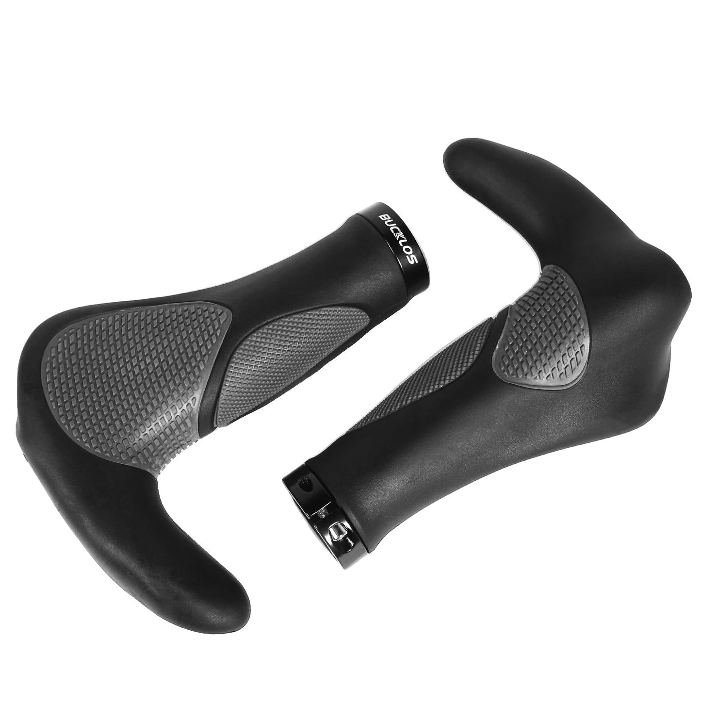 Comfortable Bike Grips with Anti-Slip Rubber Palm Rest