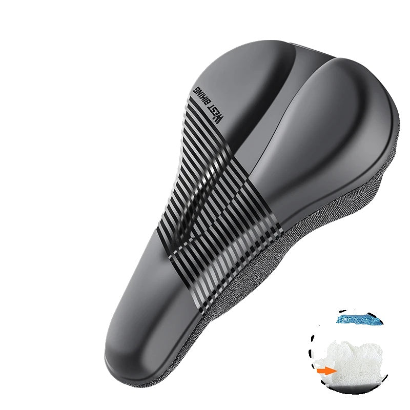 Comfort Bike Seat with Cushion Shock Absorption - HappyKidMart