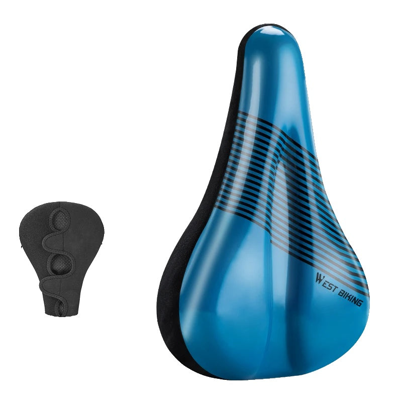 Comfort Bike Seat with Cushion Shock Absorption