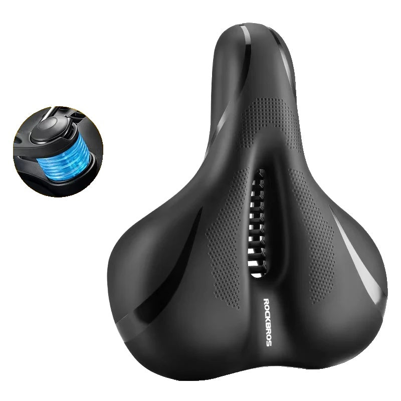 Comfortable Cycling Seat | Soft Gel Bike Saddle - HappyKidMart