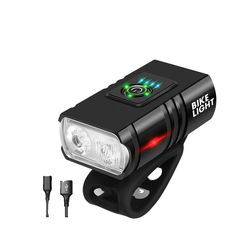 Bright USB Rechargeable Bike Light Set - HappyKidMart