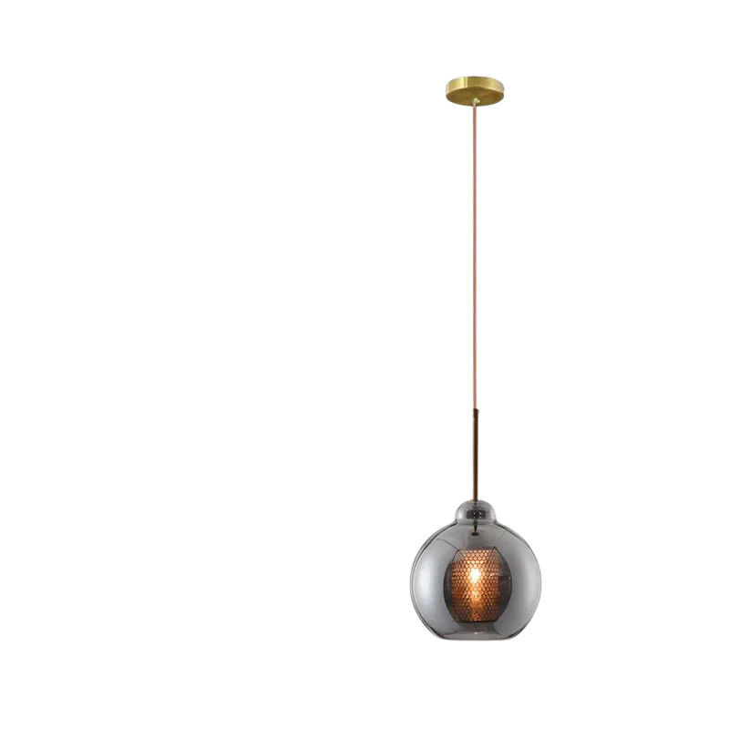 Luxury Metal Pendant Lighting | Gold Steel Shade