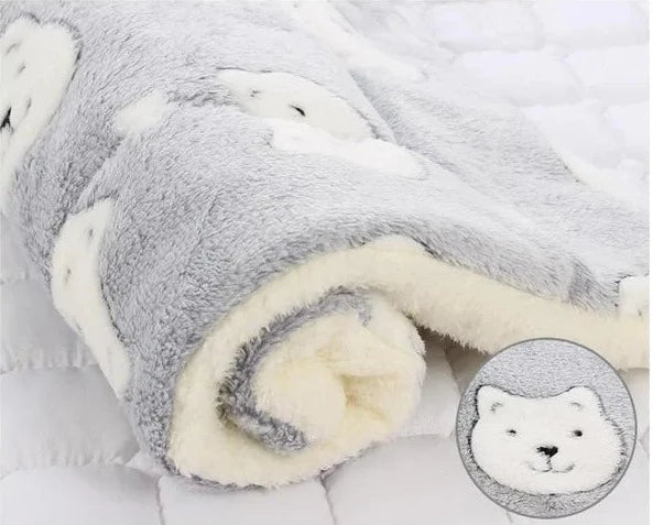 Cozy Pet Throw Blanket | Plush Star Print Design