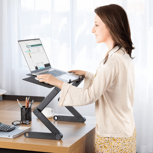 Adjustable Height Laptop Desk Stand - HappyKidMart