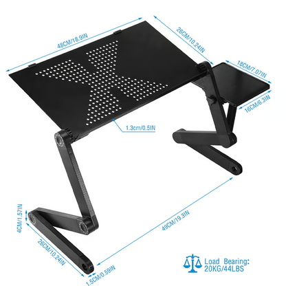 Adjustable Height Laptop Desk Stand