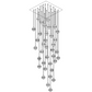 Luxurious Glass Drop Pendant Light