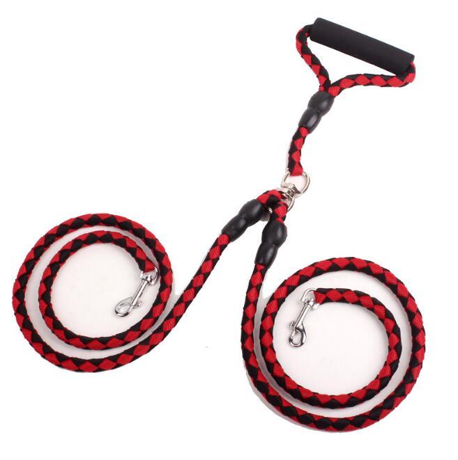 Durable Dual Dog Leash | Heavy Duty Tangle Free Lead