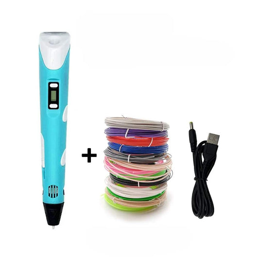 3D Drawing Printing Pen with LCD Screen