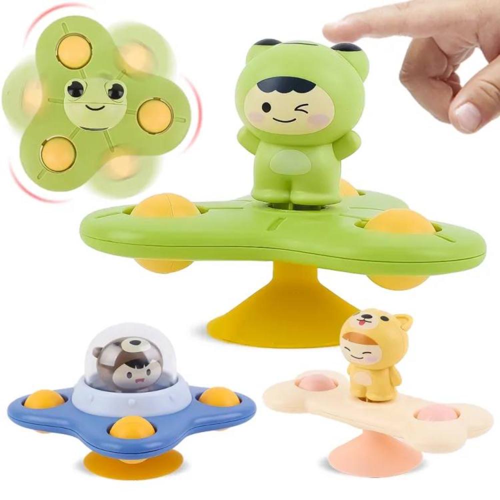 3Pcs Educational Rattles Baby Toy 