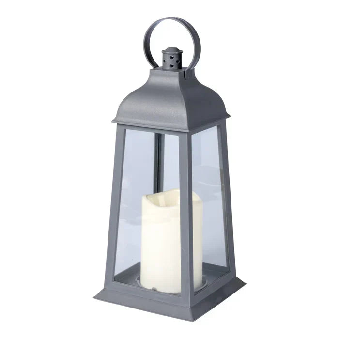 Portable LED Camp Lanterns | Realistic Flicker Glass Light - HappyKidMart