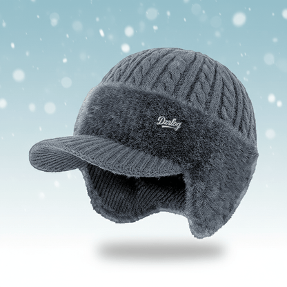 Fleece Lined Thermal Winter Hat - HappyKidMart