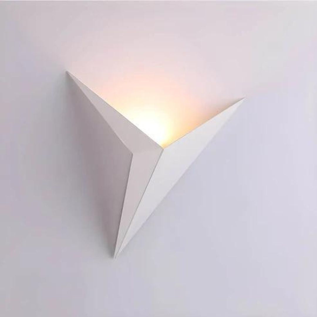 Stylish LED Triangle Wall Light