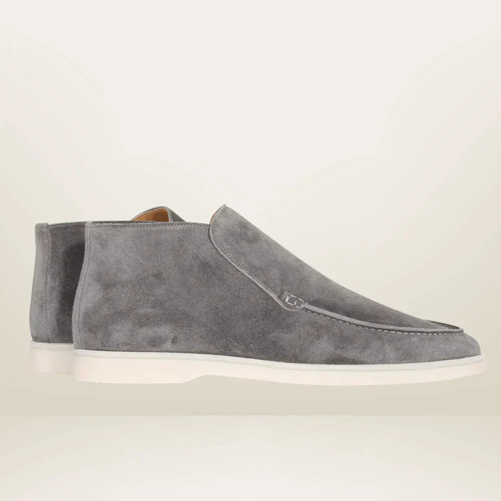 Luxury Faux Leather Slip On Loafers