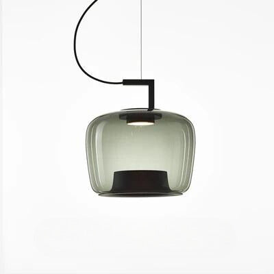 Sleek Glass Hanging Light | Simple Scandinavian Style