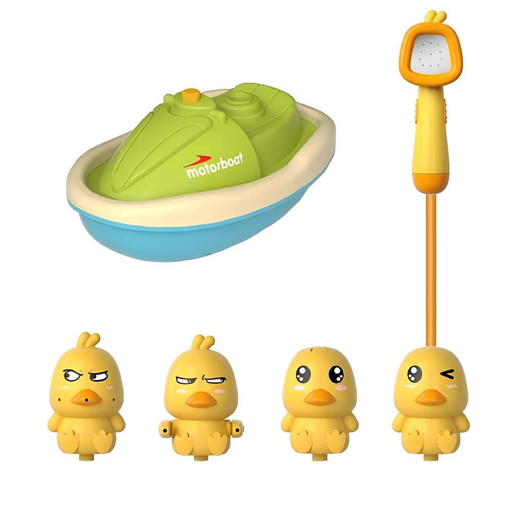 3 ducks 1 shower Electric Water Bath Toy