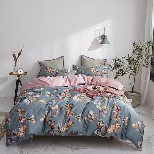 Soft Cotton Floral Bedding Set - HappyKidMart
