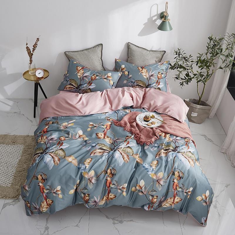 Soft Cotton Floral Bedding Set