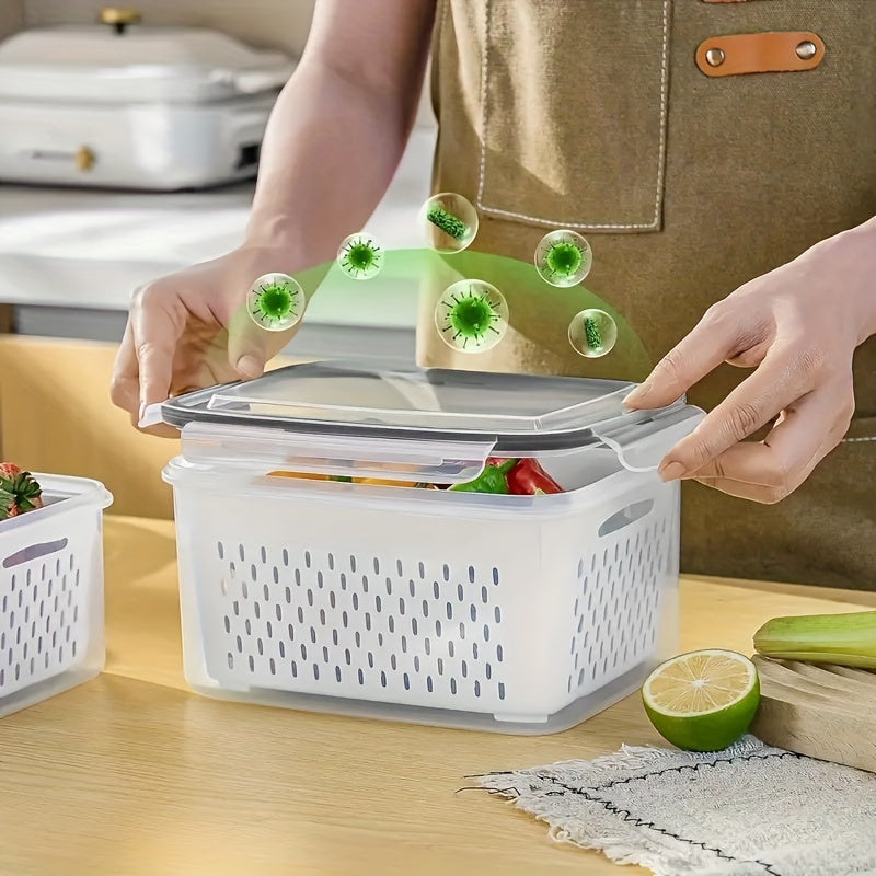 Airtight Kitchen Storage Containers | Stackable Sealed Set