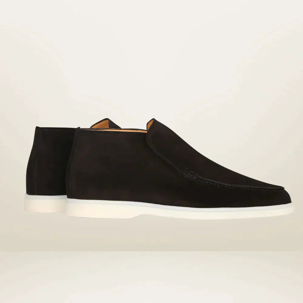 Luxury Faux Leather Slip On Loafers