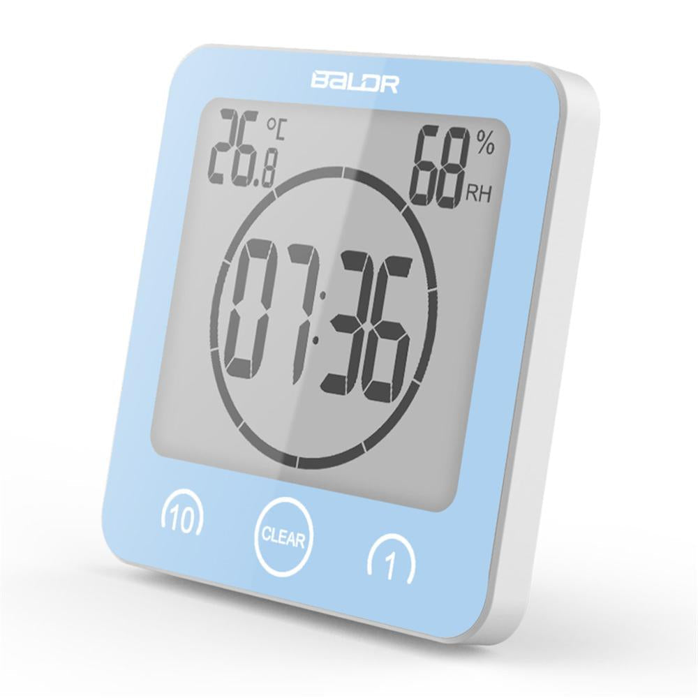 Smart Bathroom Clock with LCD Temp and Humidity