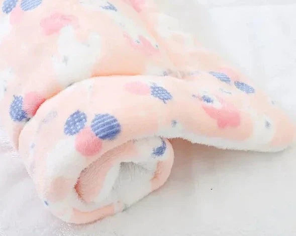 Cozy Pet Throw Blanket | Plush Star Print Design