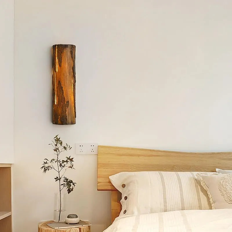 Rustic Bronze Outdoor LED Wall Sconce