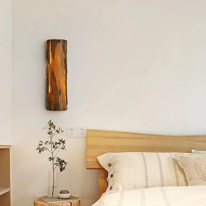Rustic Bronze Outdoor LED Wall Sconce