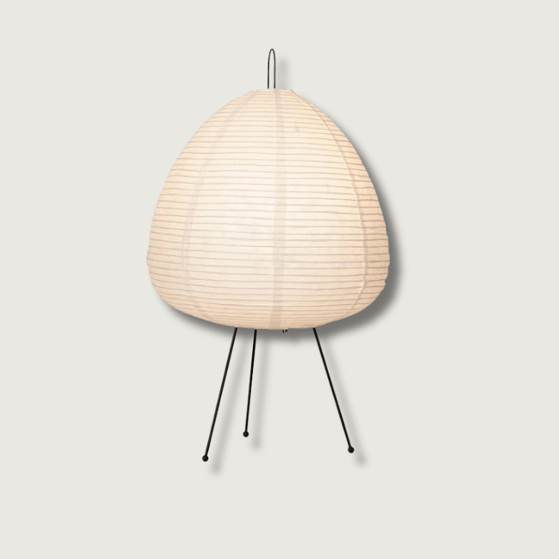 Natural Bamboo Table Light | Asian Style Lantern Lamp - HappyKidMart