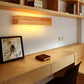Rustic Wooden LED Wall Sconce