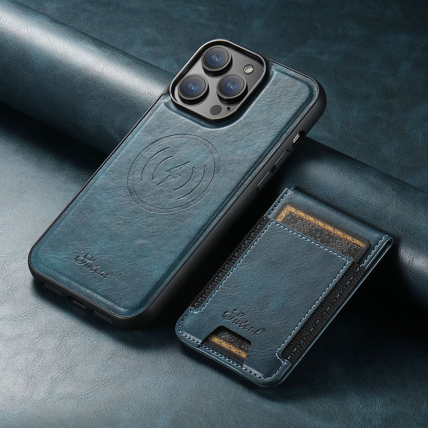 Luxury Phone Wallet Cover | Slim Card Holder Case