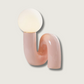 Stylish Desk Lamp | Soft Pink Glass Shade - HappyKidMart