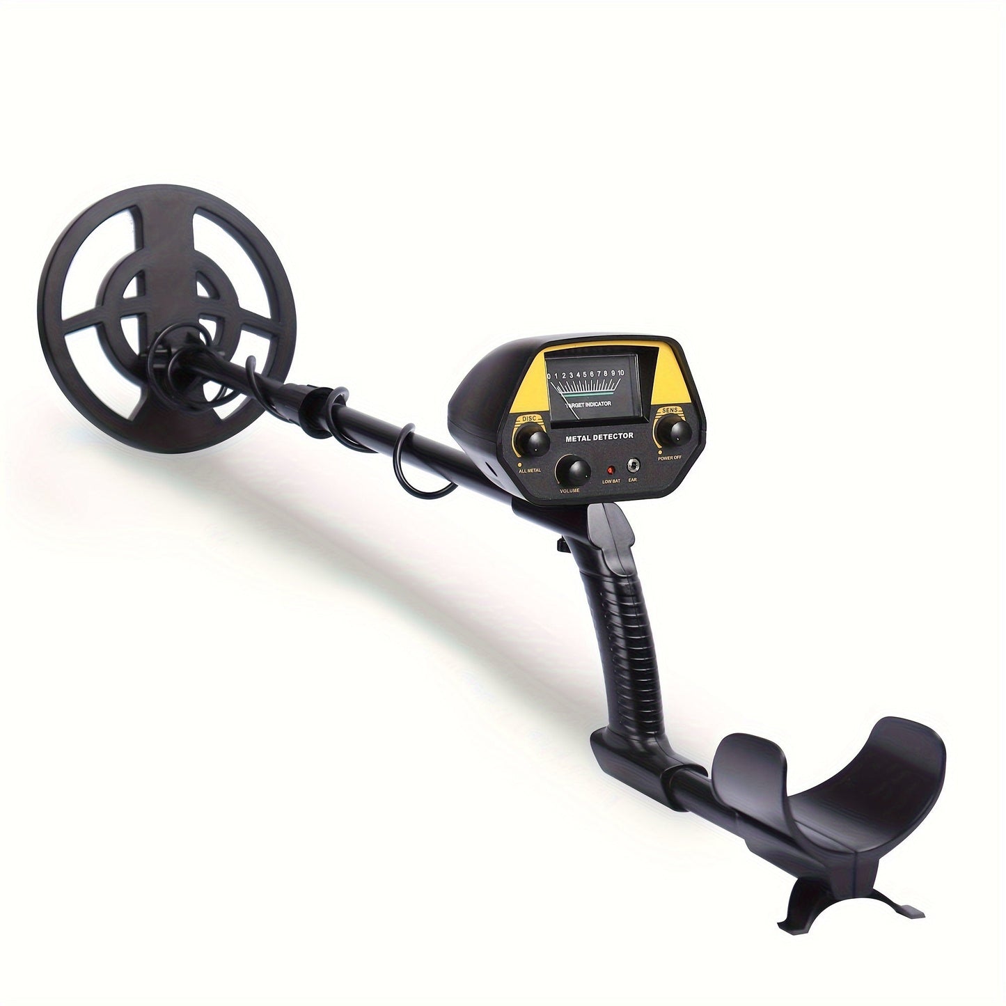 Compact Treasure Hunter Metal Detector With LCD Screen