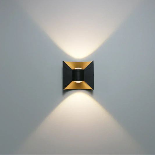 Sleek LED Black Gold Spotlight - HappyKidMart
