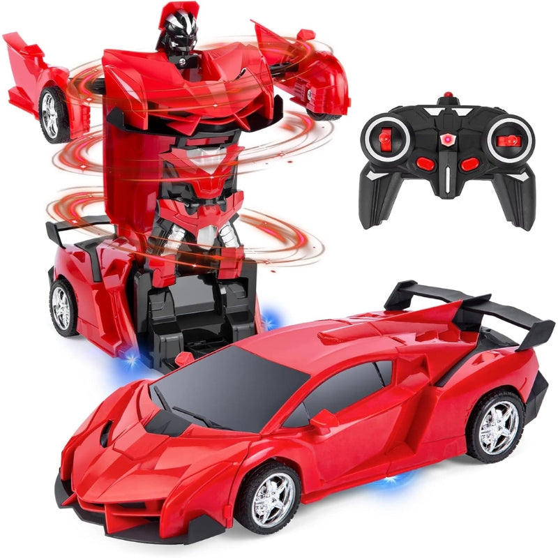 Fun 2 in 1 RC Transforming Car Toy for Boys