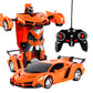 Fun 2 in 1 RC Transforming Car Toy for Boys