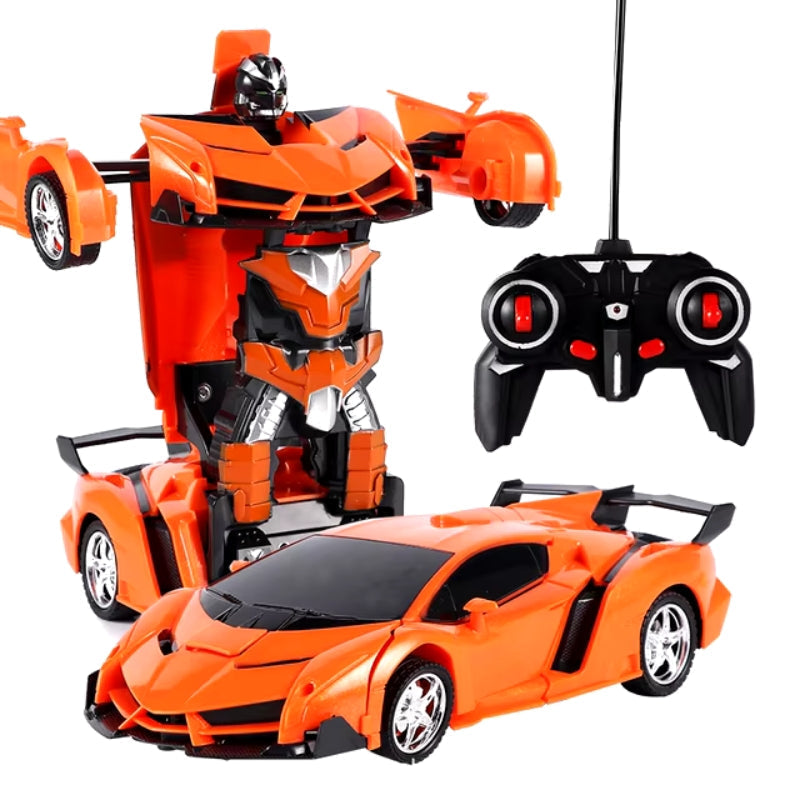 Fun 2 in 1 RC Transforming Car Toy for Boys