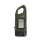 Portable Solar LED Flashlight with Hand Crank Power