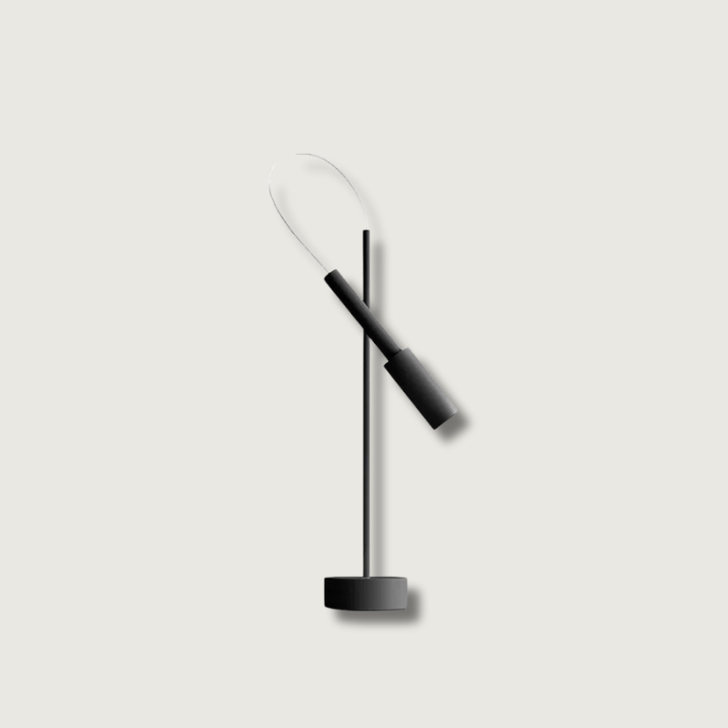 Contemporary Desk Lamp | Adjustable Silver Base - HappyKidMart
