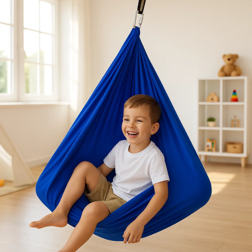 Calming Autism Swing Hammock for Kids Indoor Outdoor Use