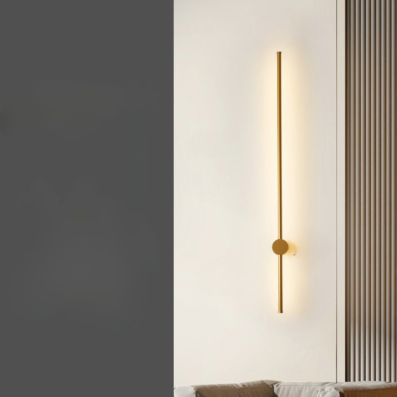 Slim LED Wall Light | Modern Bar Design