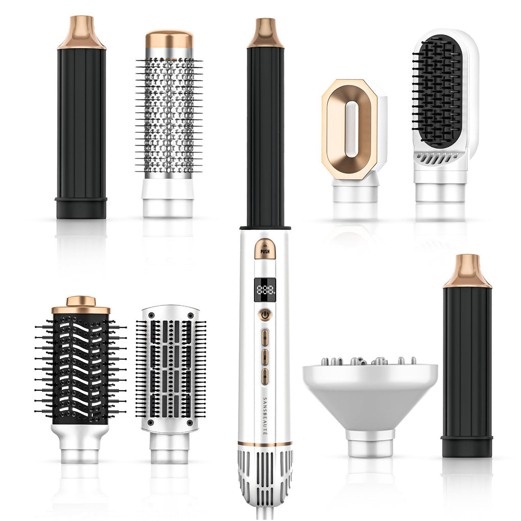 Premium 8-in-1 Hot Air Styling Brush Set - HappyKidMart