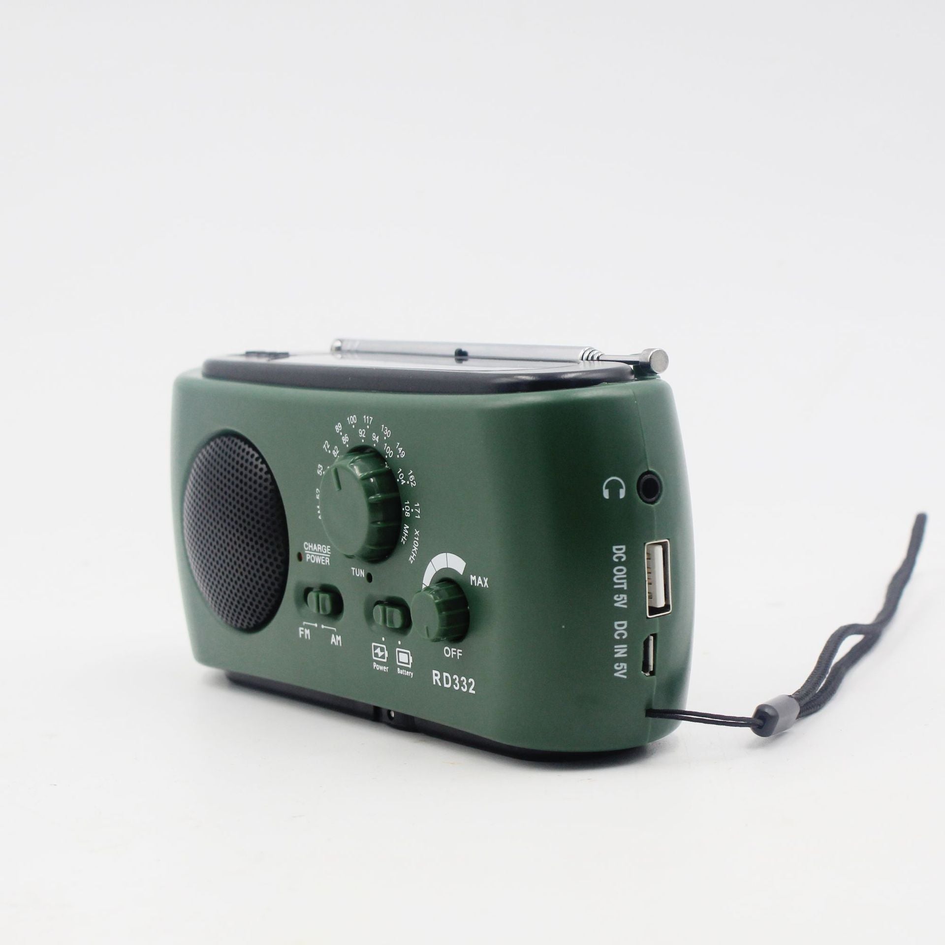 Portable Solar Powered AM FM Weather Radio Kit - HappyKidMart